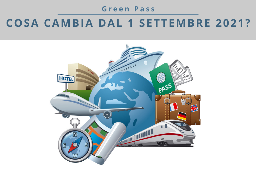 COSA CAMBIA DAL 1 SETTEMBRE 2021 COSA CAMBIA DAL 1 SETTEMBRE 2021