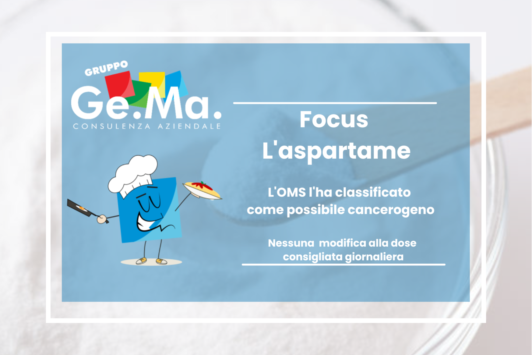 Aspartame edulcorante Copertina