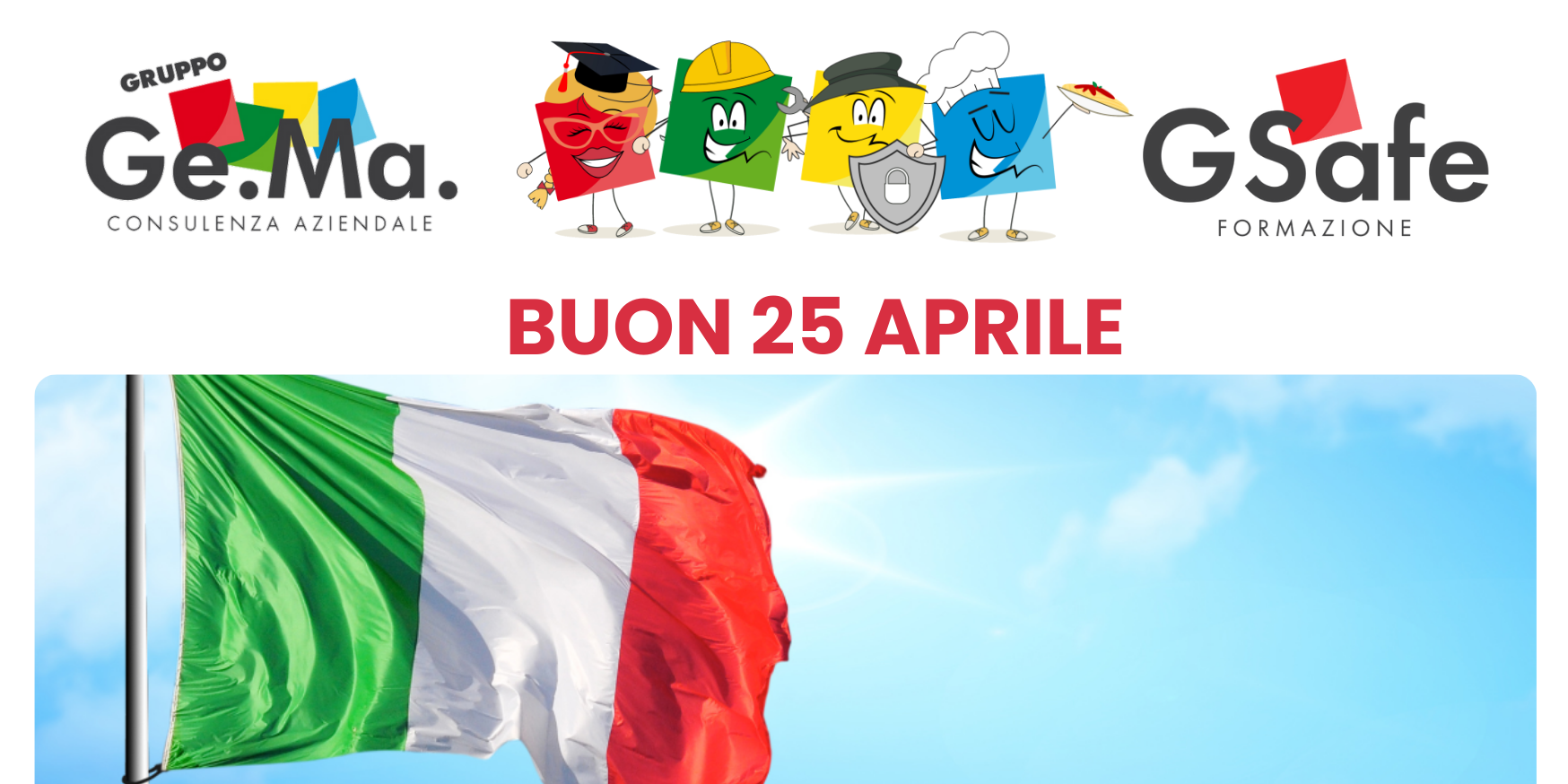 25 aprile bandiera italiana e festa della liberazione e della repubblica