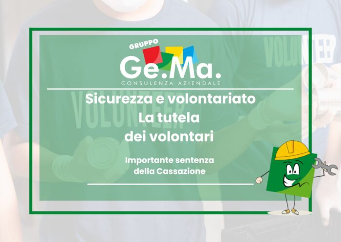 Volontariato: nuova sentenza della corte di cassazione