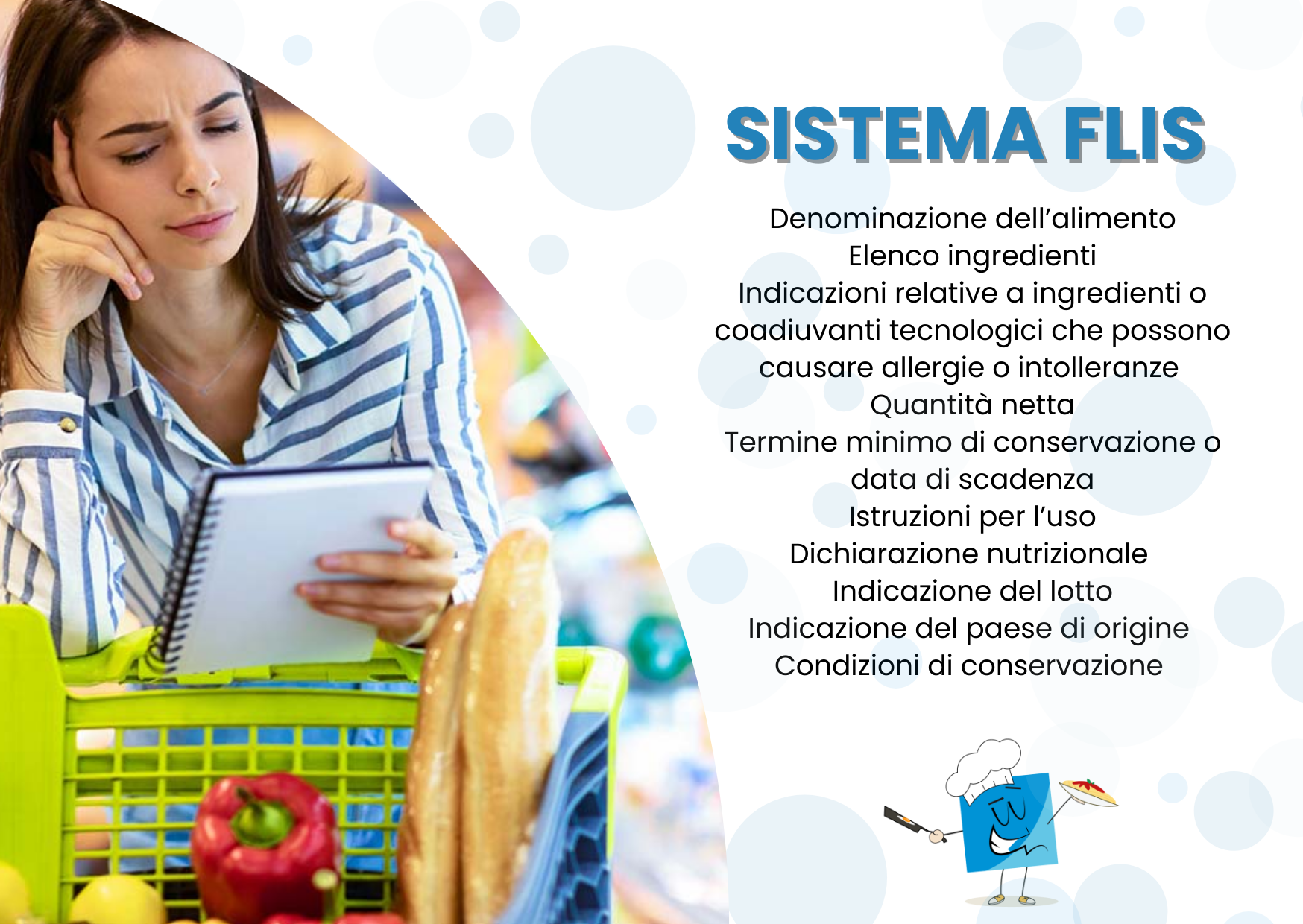 indicazioni etichettatura alimentare - sistema FLIS 