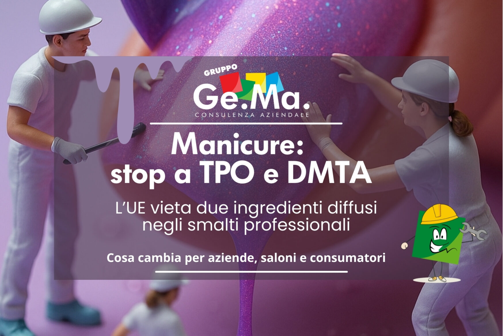 Unione Europea TPO DMTA smalti Manicure stop a TPO e DMTA: dal 1° settembre 2025 l’UE vieta i due ingredienti chimici usati negli smalti semipermanenti e gel. Cosa cambia per aziende, saloni di bellezza e consumatori.