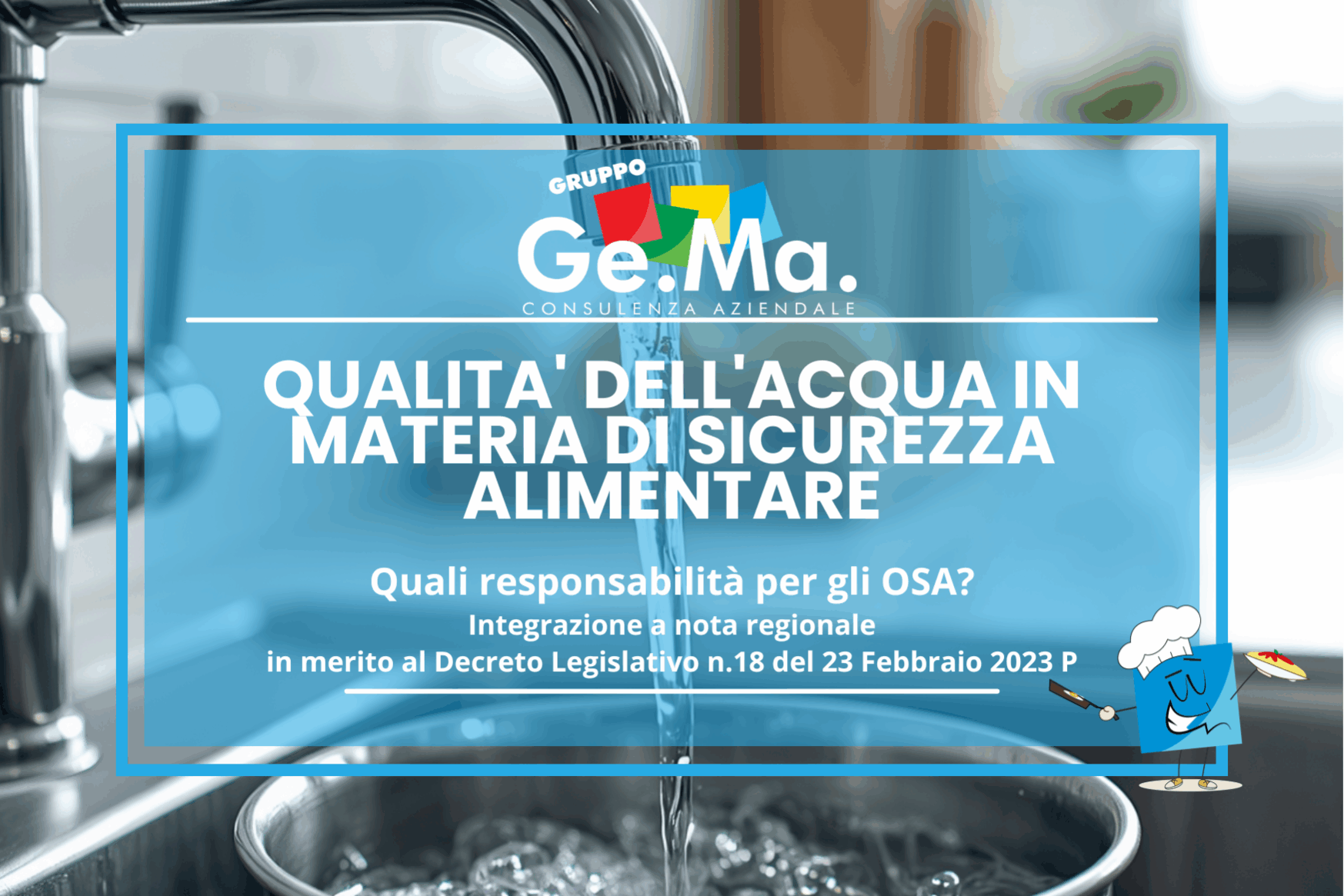 Qualità dell’acqua in materia di sicurezza alimentare