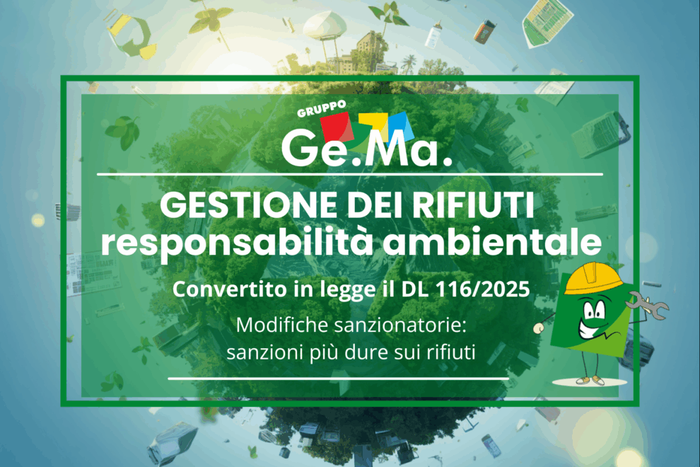 Gestione dei rifiuti: responsabilità ambientale DL 116/2025